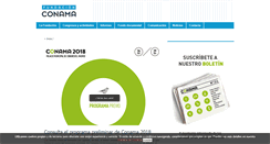 Desktop Screenshot of conama.org