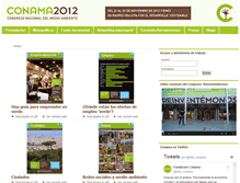 Tablet Screenshot of conama2012.conama.org